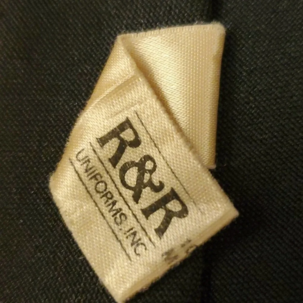 Set of 3 Black Clip-On Ties